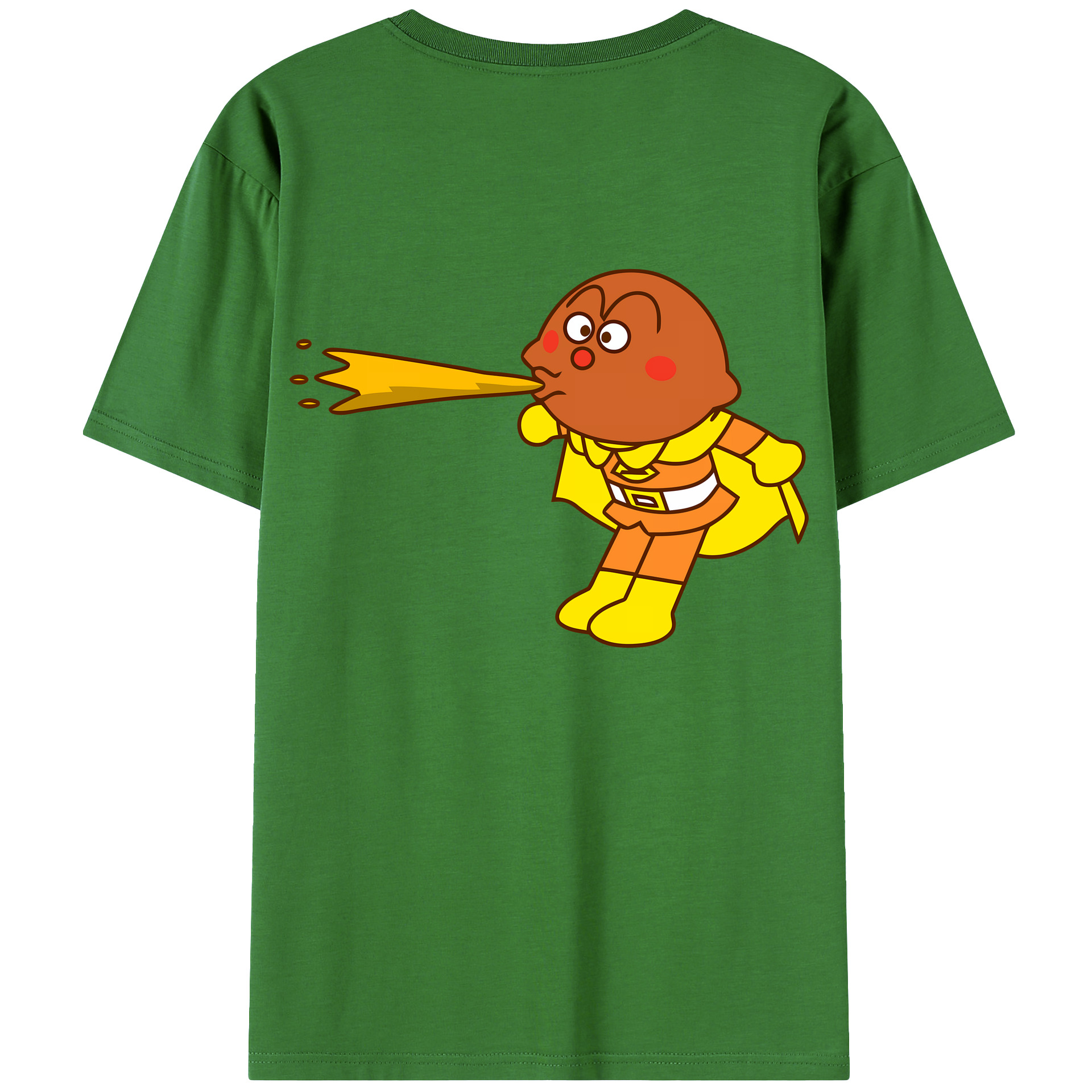 （画像用） アンパンマン Anpanman レディース半袖Tシャツ(バックプリント)